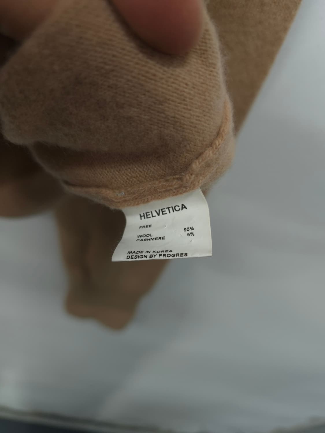 헬베티카(HELVETICA) 캐시미어 울니트 (66~77) 상품이미지7