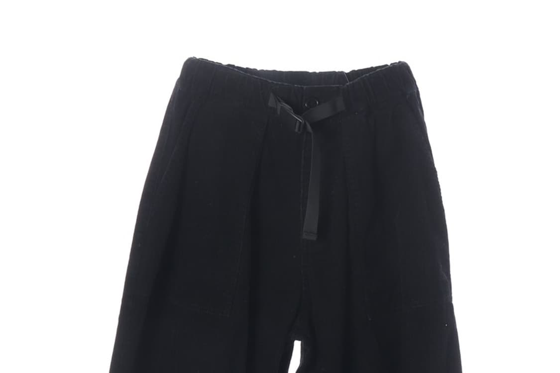 미니멀프로젝트 벨티드 코듀로이 밴딩 와이드 팬츠 M 상품이미지3