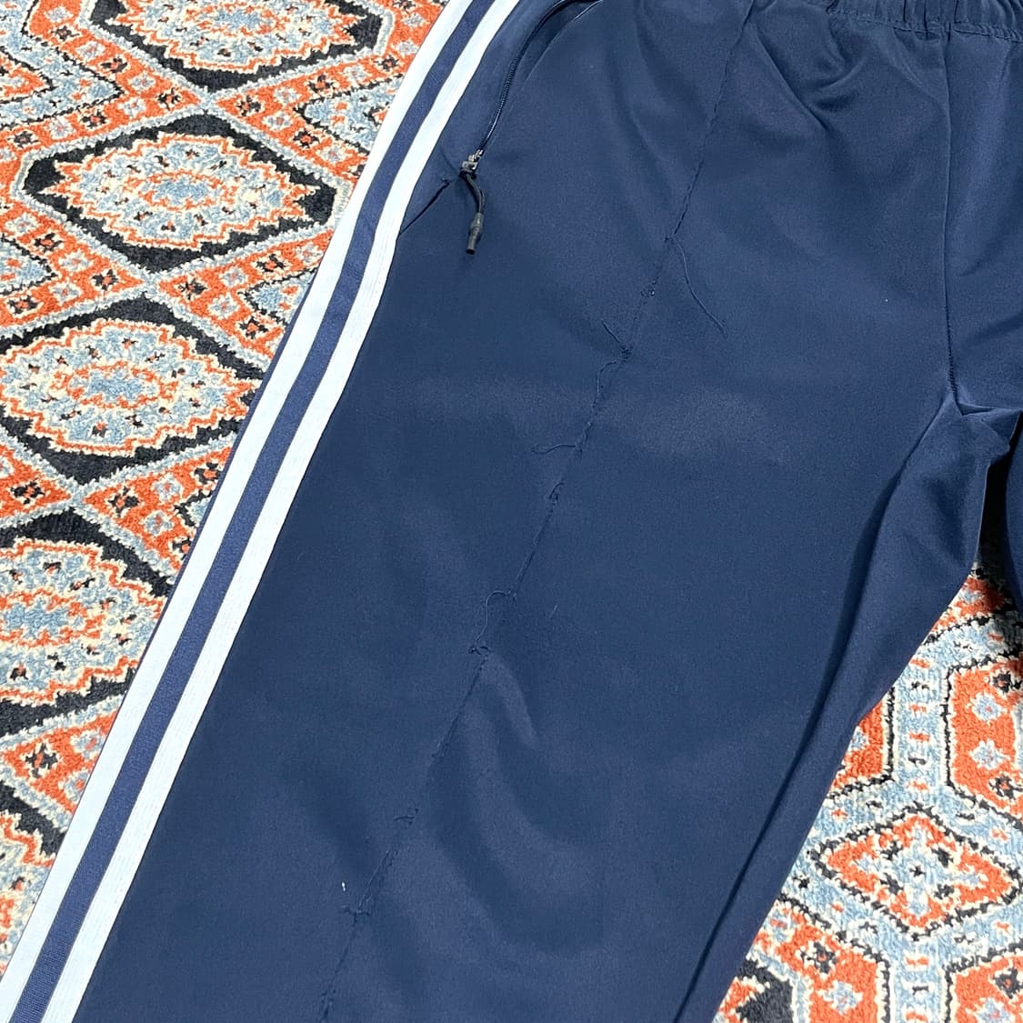 아디다스 삼각로고 네이비 트랙팬츠 남성XL 상품이미지6