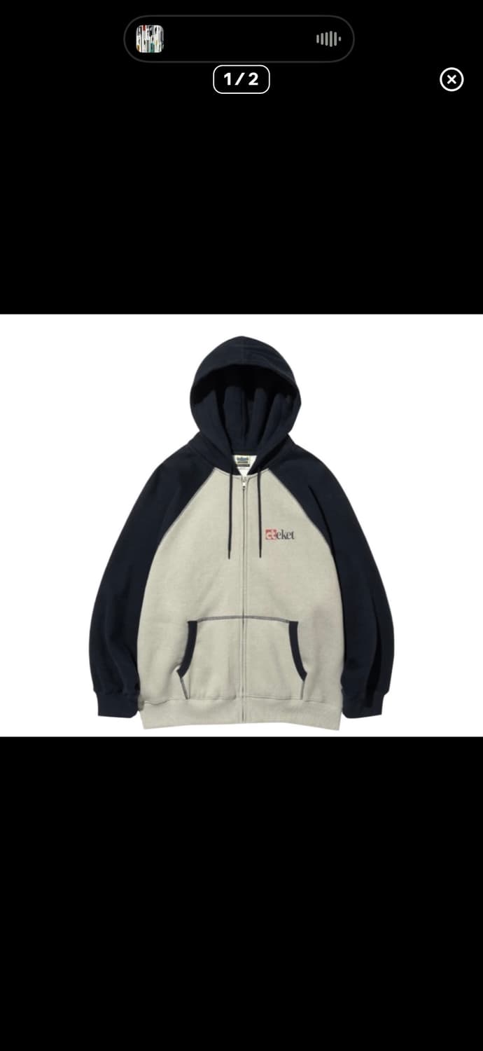 테켓 후드집업 m  상품이미지1