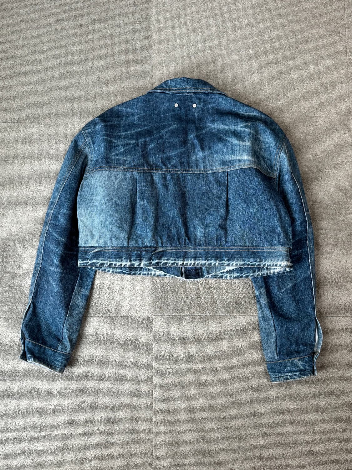 앤더슨벨 크롭 데님 자켓 상품이미지7