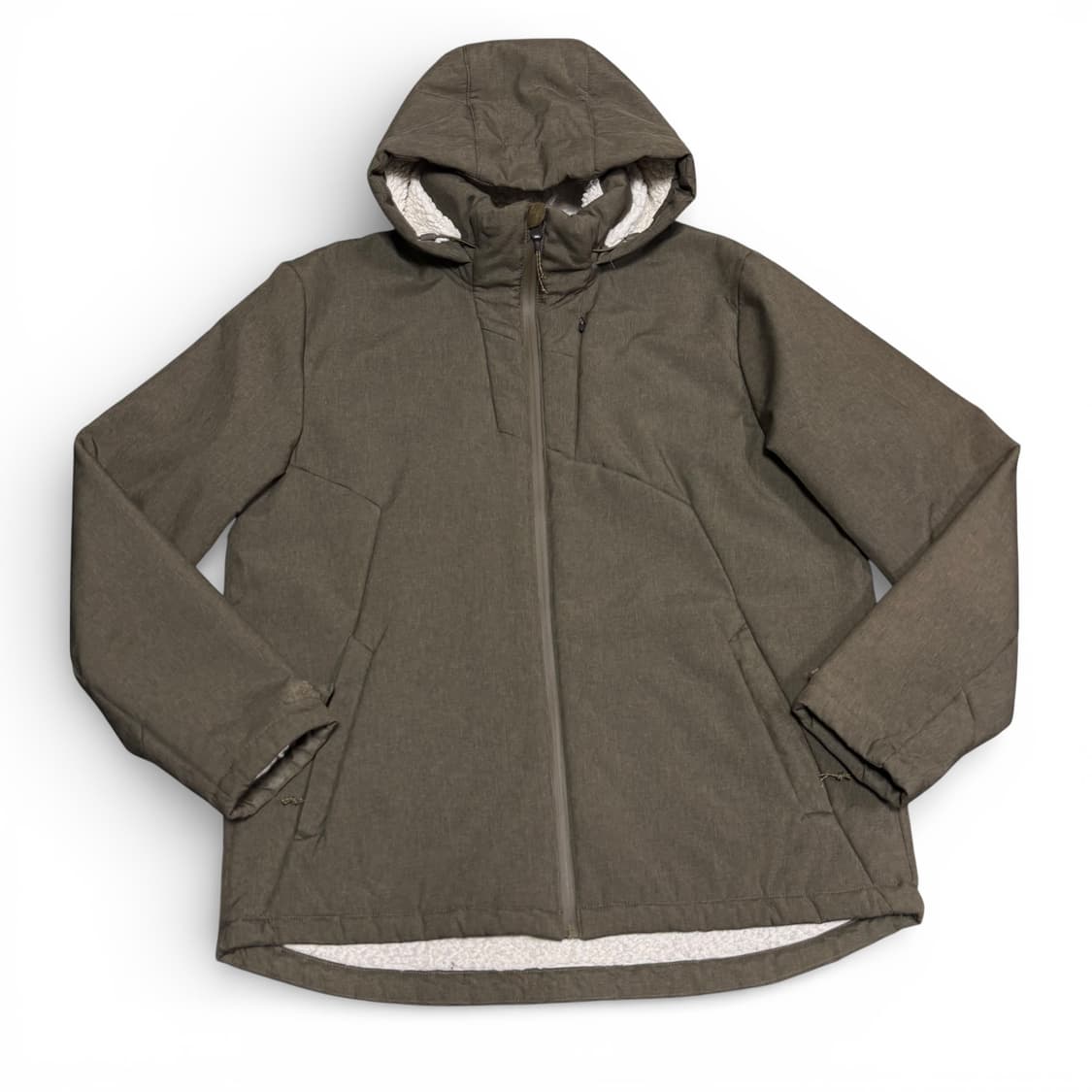 XL 챔피온 카키 쉐르파 폴리쉘 자켓 상품이미지1