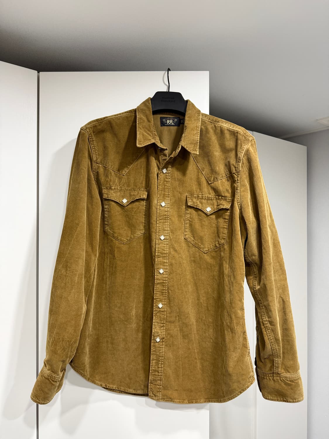 rrl 코듀로이 웨스턴 셔츠 xl 상품이미지1