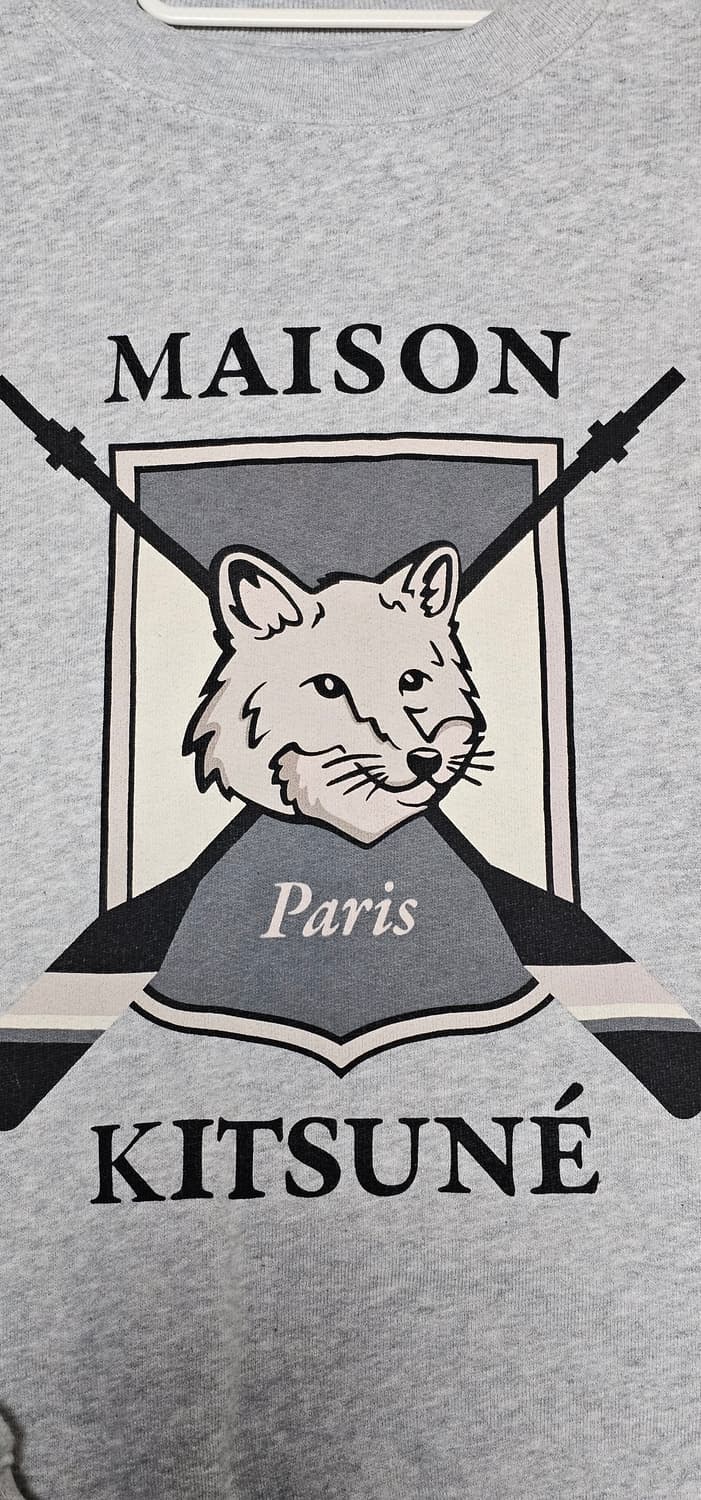 메종키츠네 폭스 프린트 컴포트 맨투맨 상품이미지4