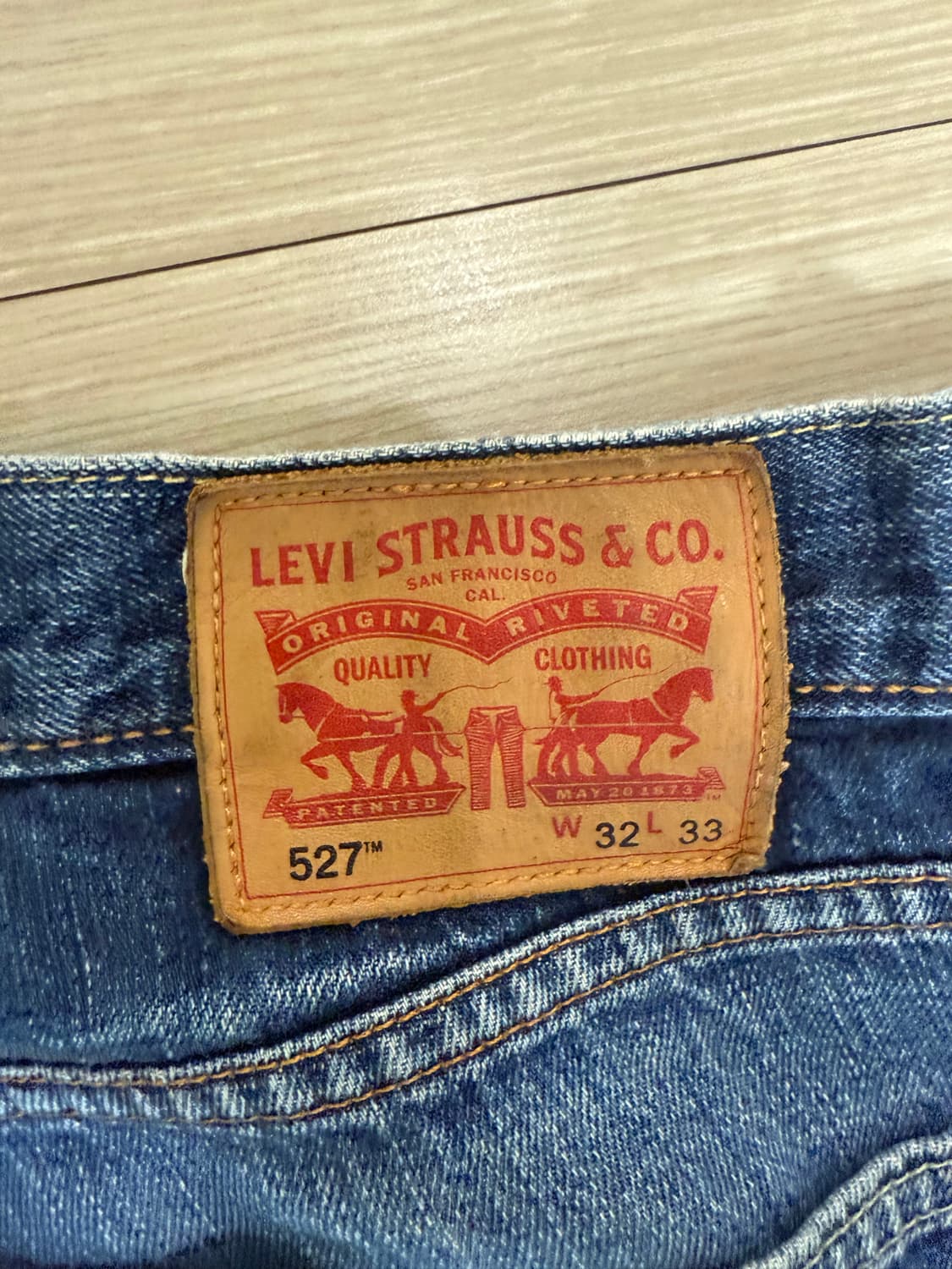 리바이스527 부츠컷 32/33 상품이미지3