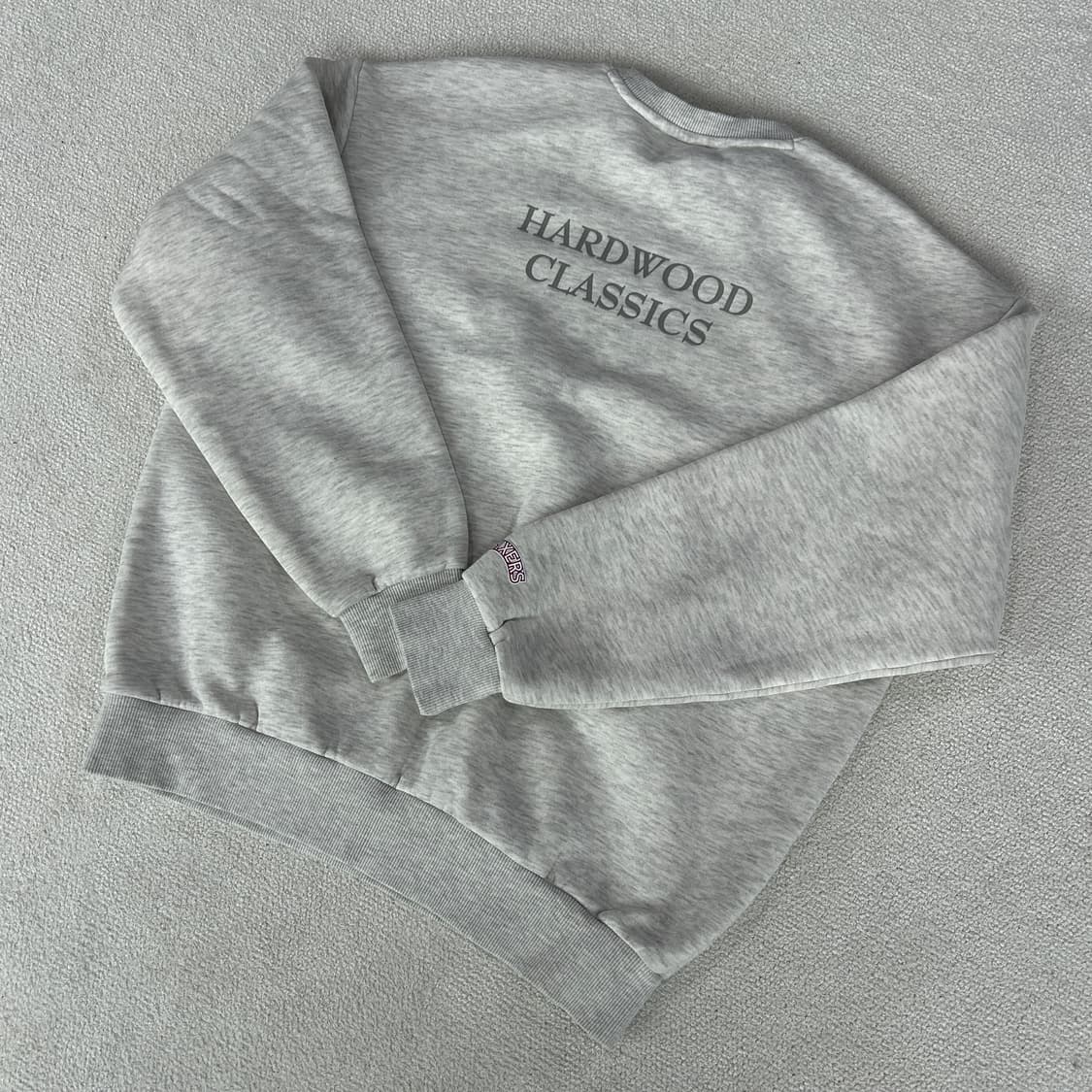 NBA 맨투맨 티셔츠 회색 m 상품이미지4