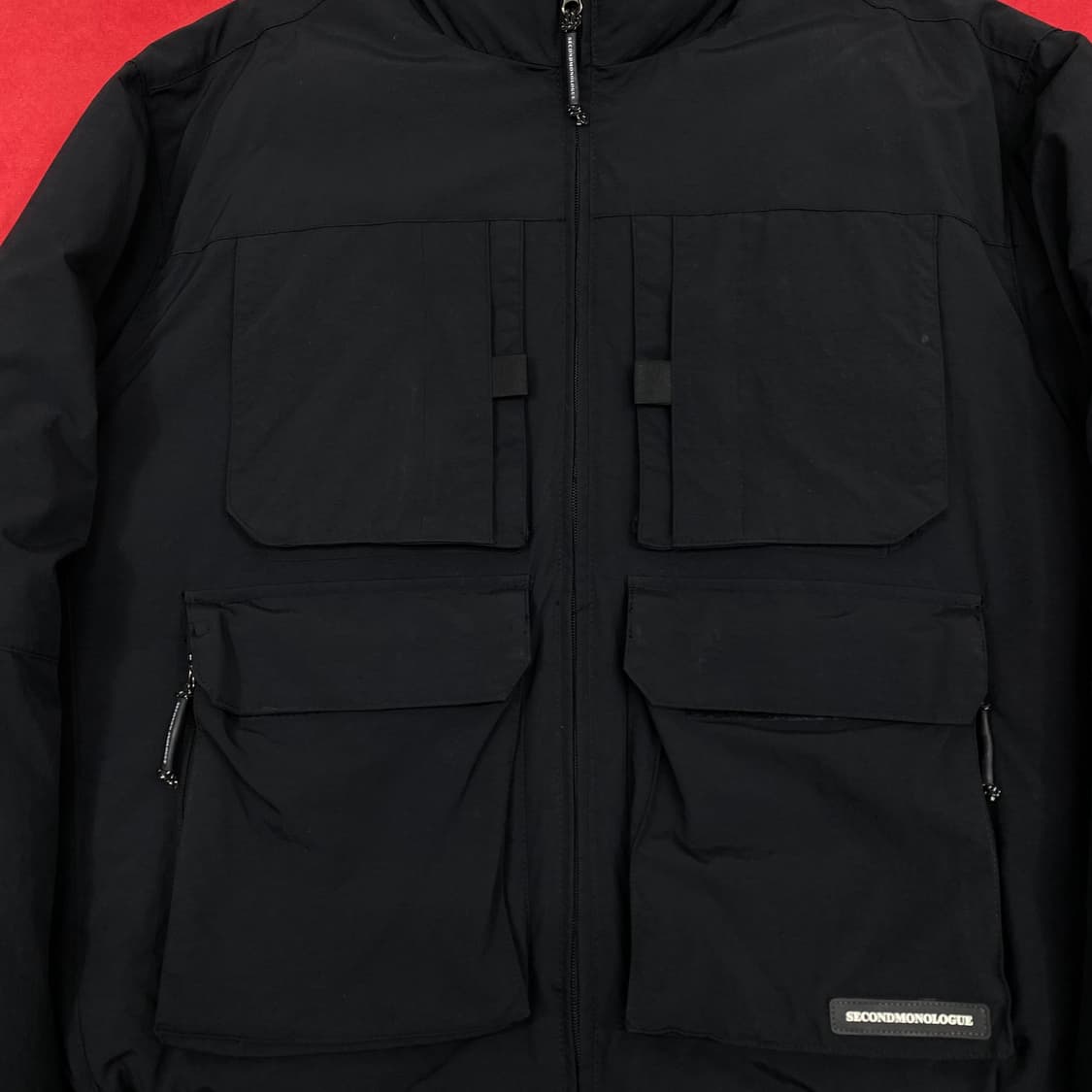 세컨모놀로그 유틸리티 패딩 S 실측 M  상품이미지3