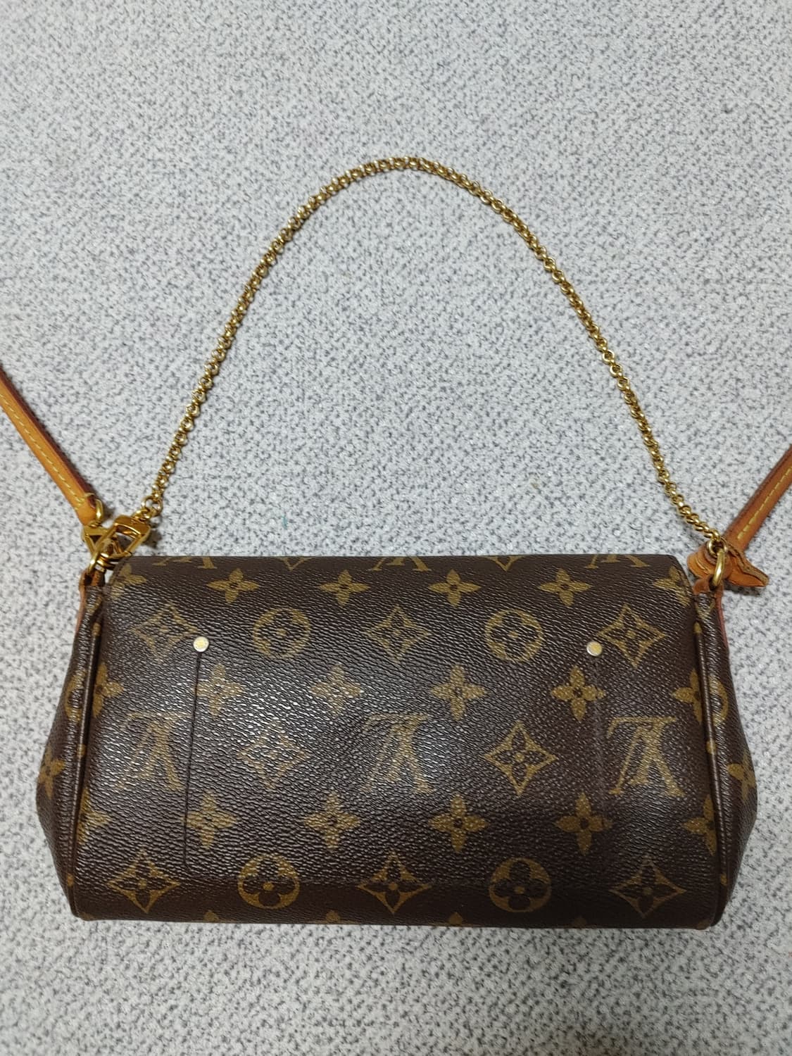 정품 루이비통 페이보릿 pm 크로스백 클러치백 상품이미지4