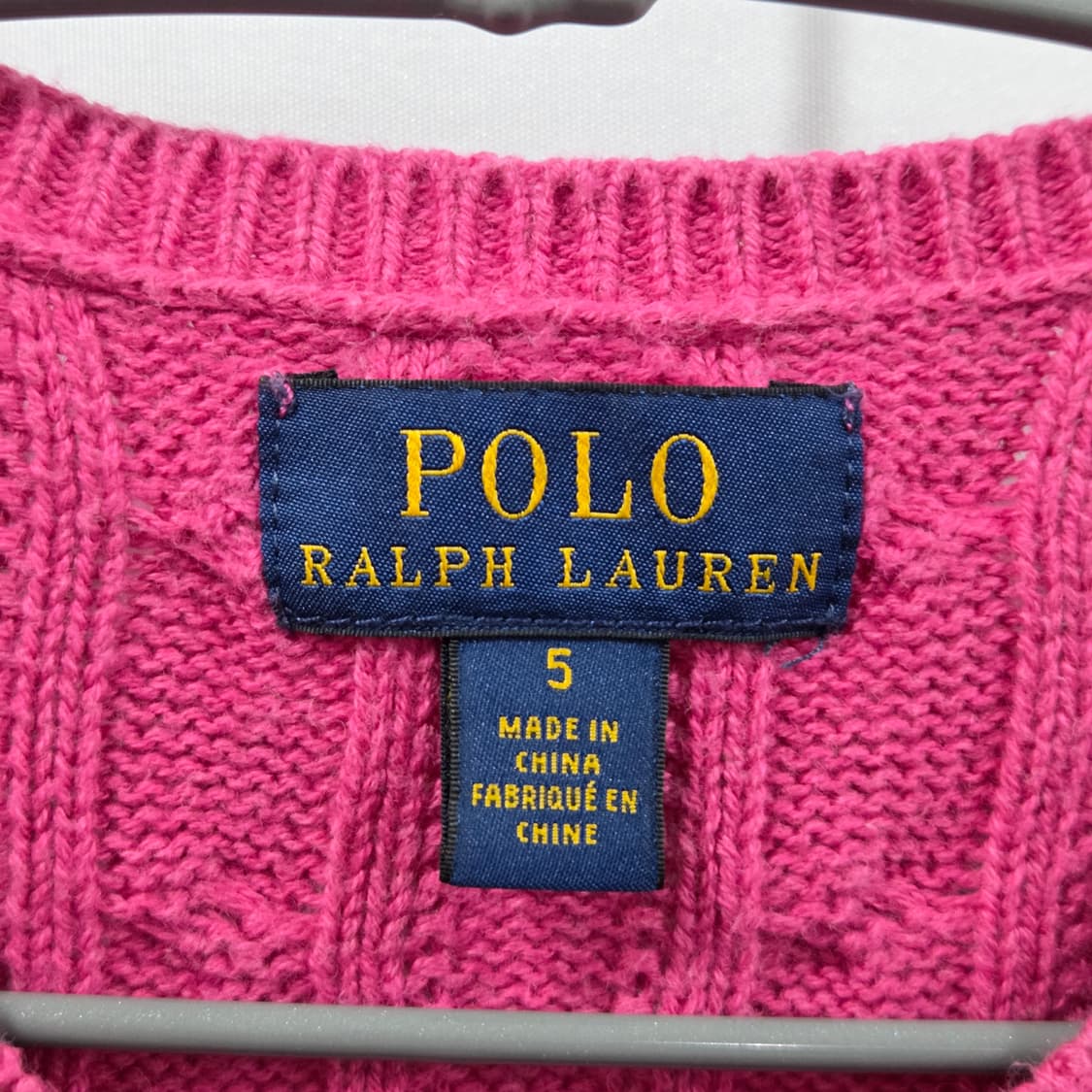 폴로랄프로렌 걸즈 케이블 니트 가디건 5 상품이미지3