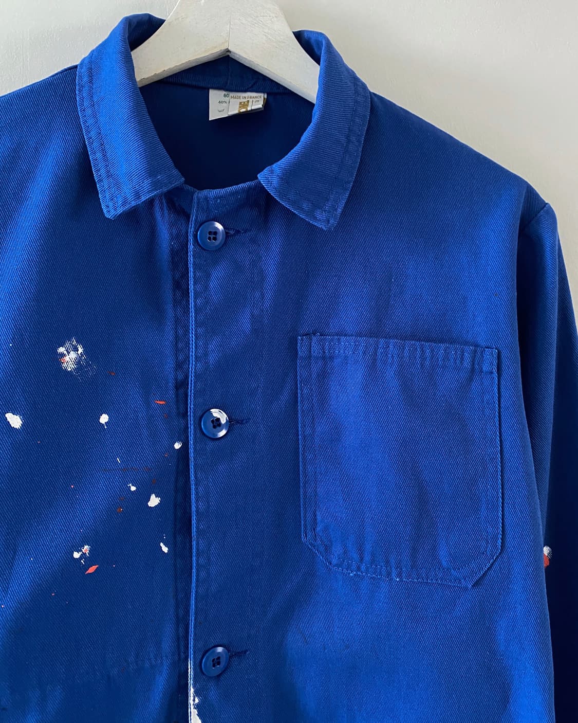 오리지널 빈티지 페인팅 프렌치 워크자켓 028 상품이미지4