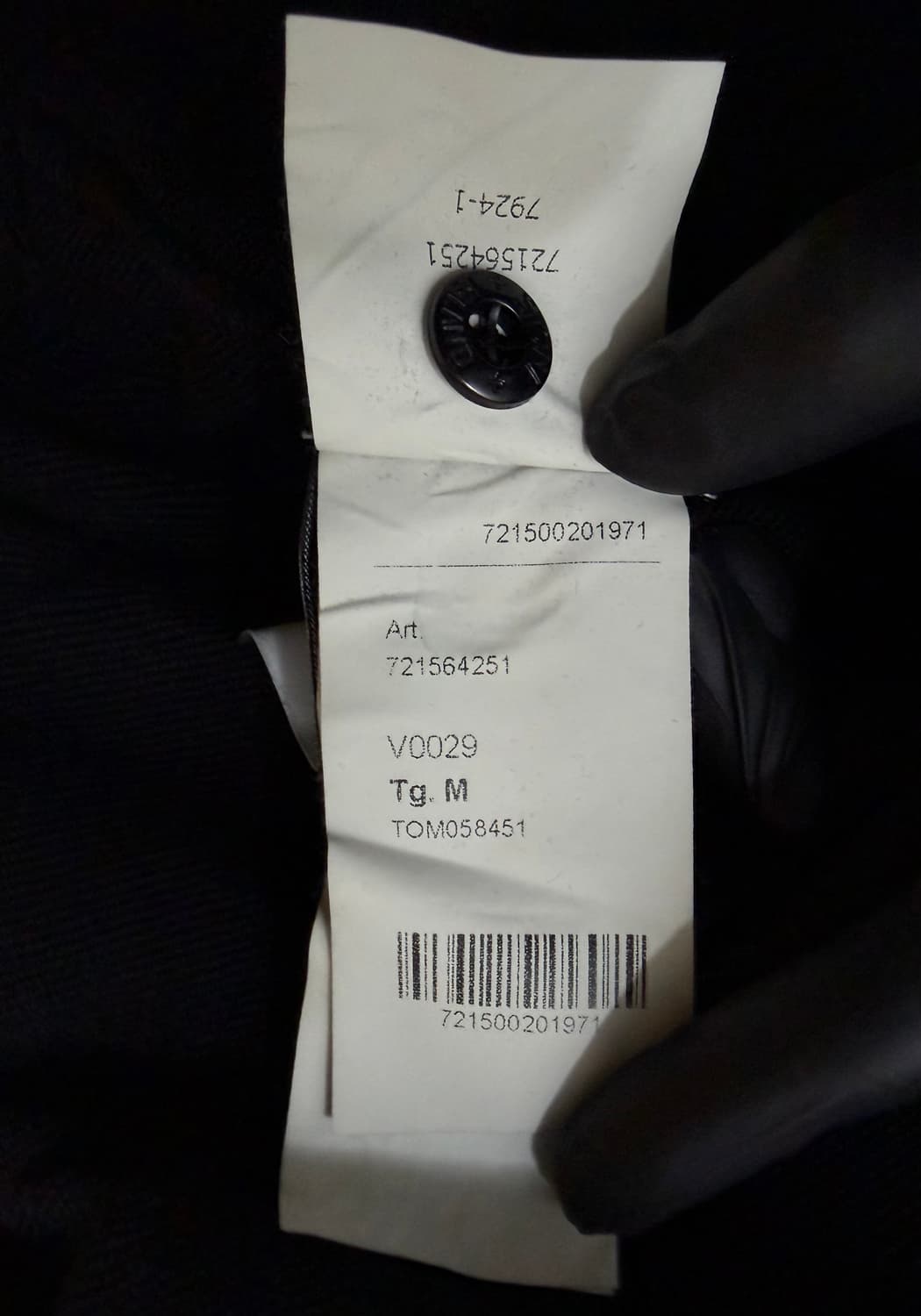 새상품)스톤아일랜드 정품 11주년 후드집업 블랙 상품이미지10