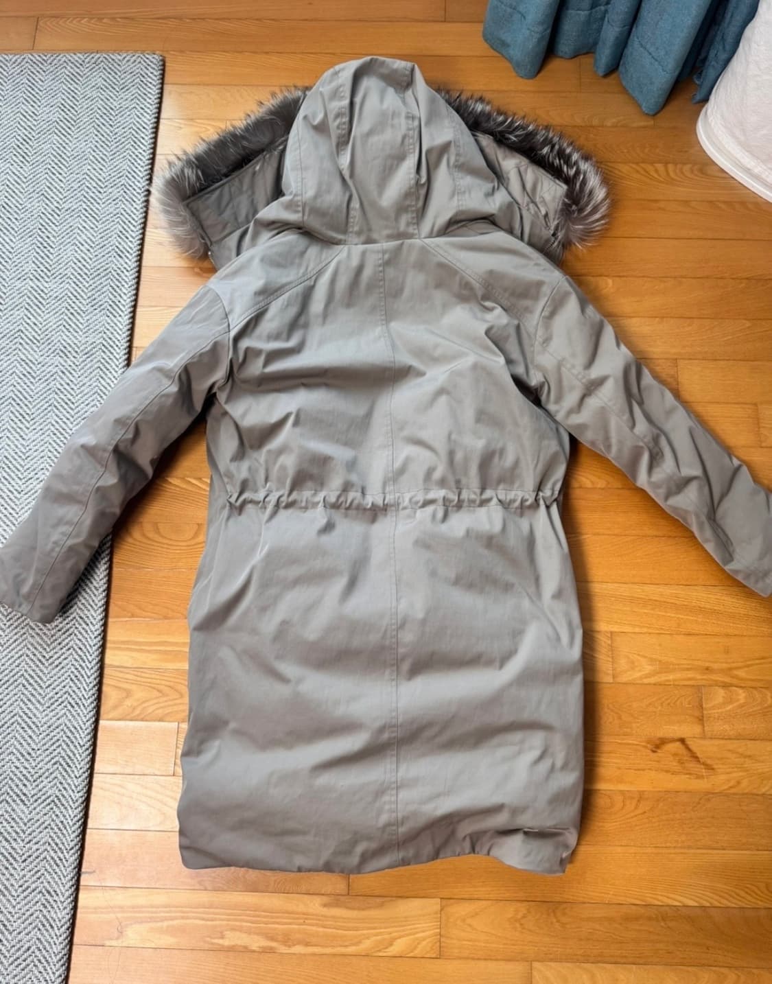 지오송지오 구스다운 롱패딩 100 (XL) 팔아요 상품이미지3