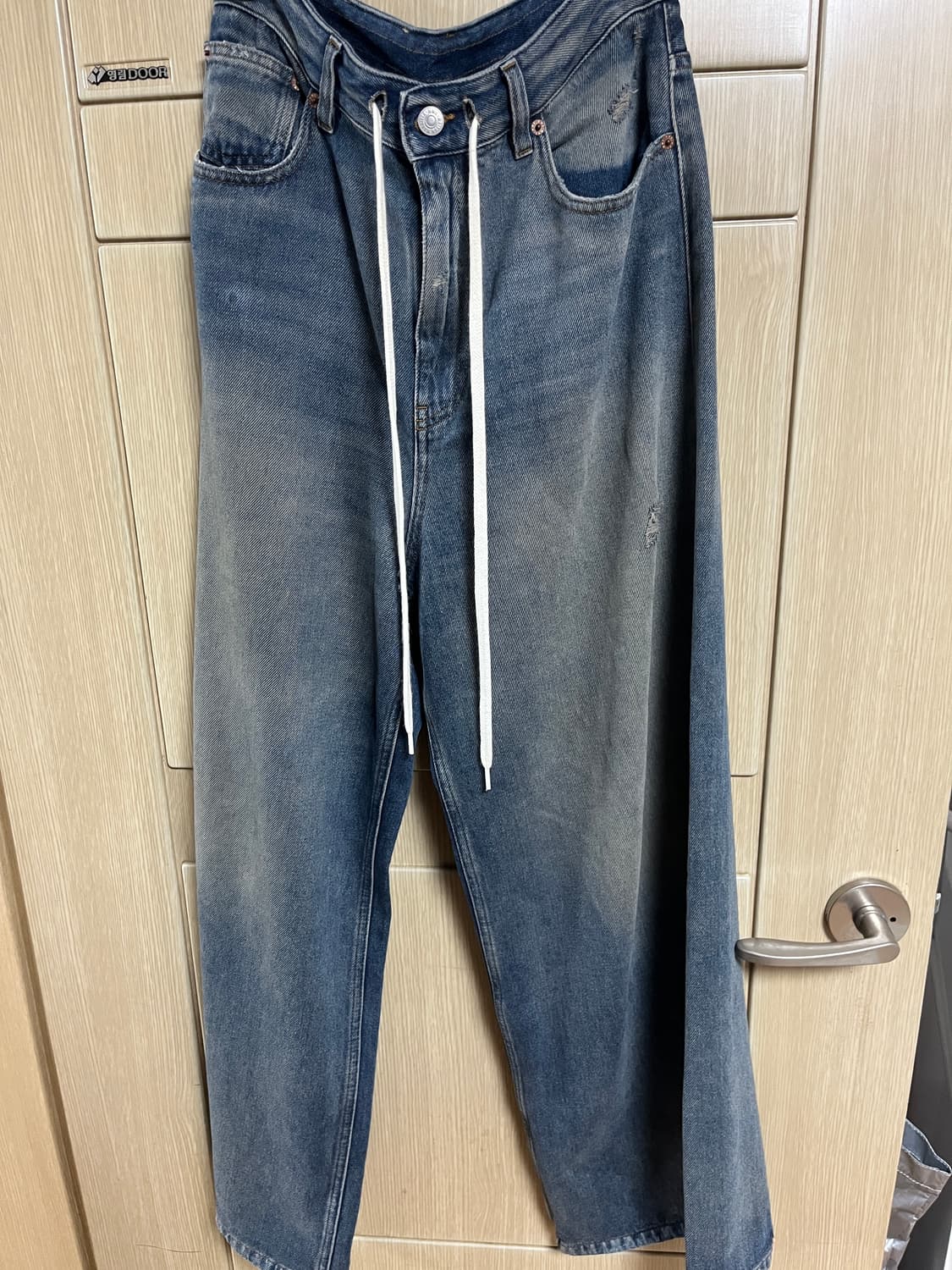 MM6 드로우 스트링 데님 상품이미지4