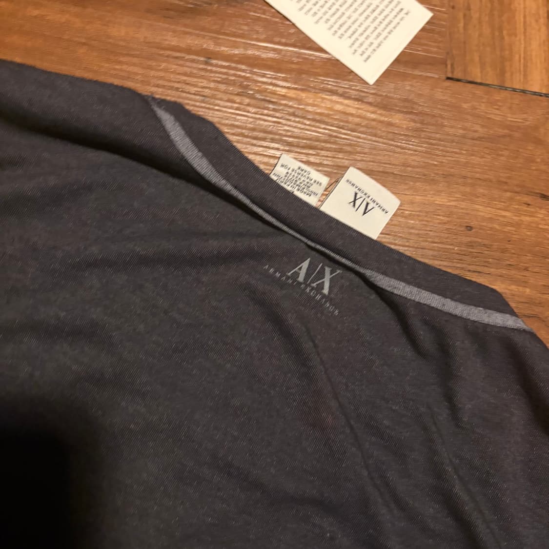 ARMANI EXCHANGE 피마 코튼 테크 반팔 티셔츠 상품이미지6