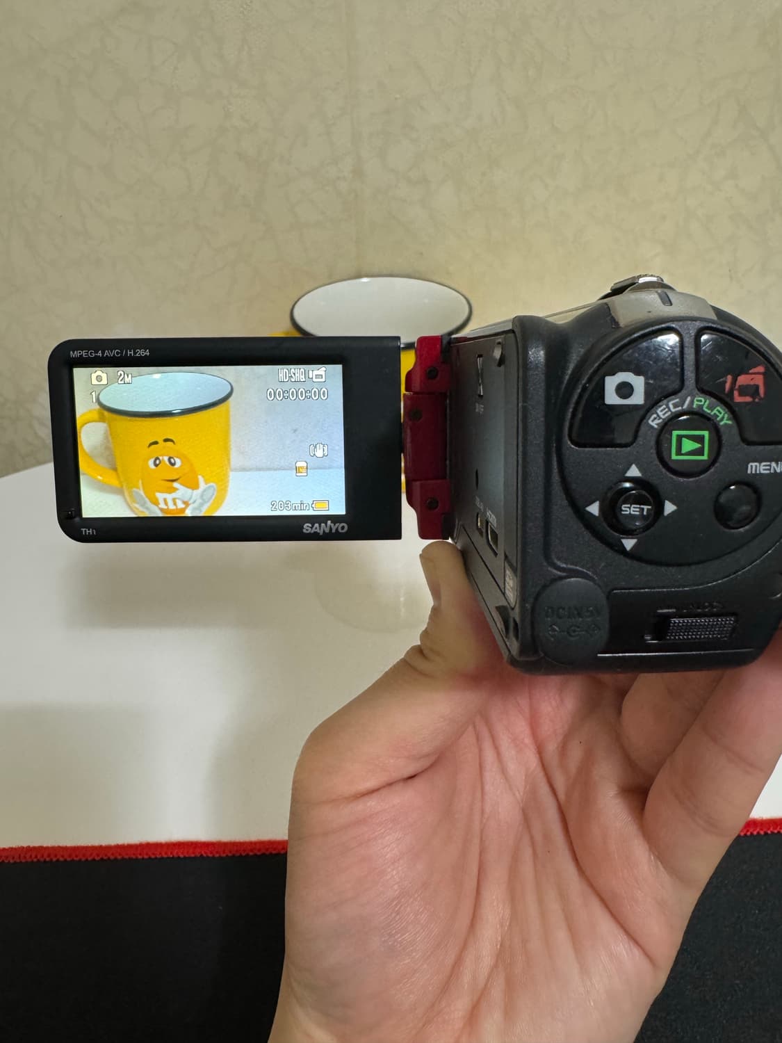 [박스O] 산요 작티 VPC-TH1 캠코더 디카 상품이미지8