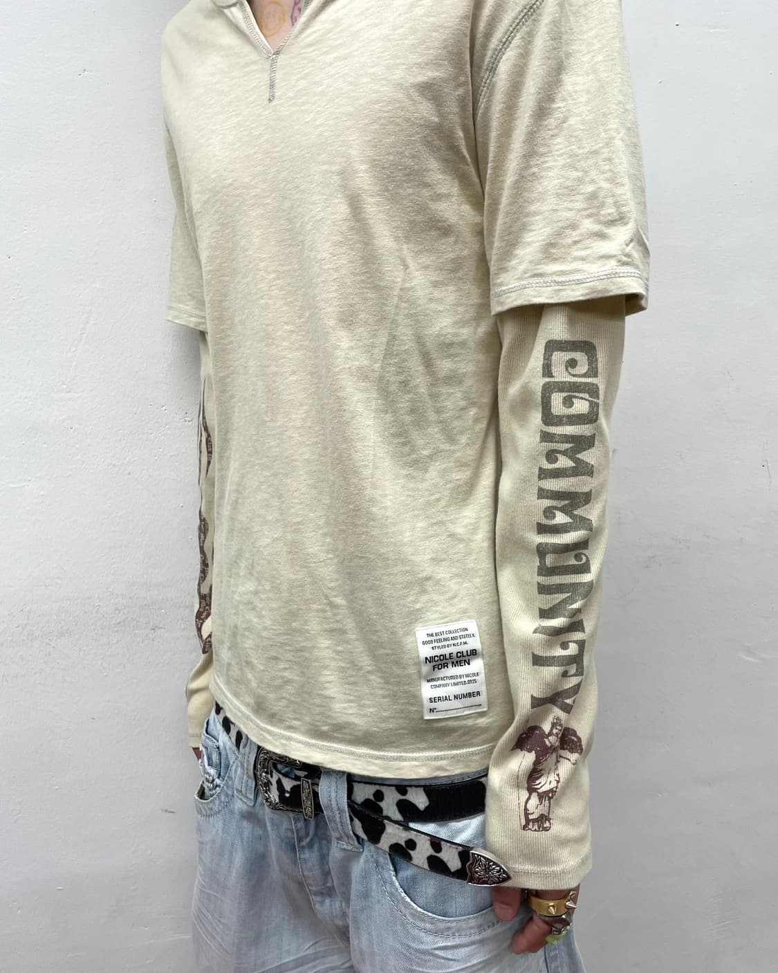 Western Flame Layered Long Sleeve 상품이미지5