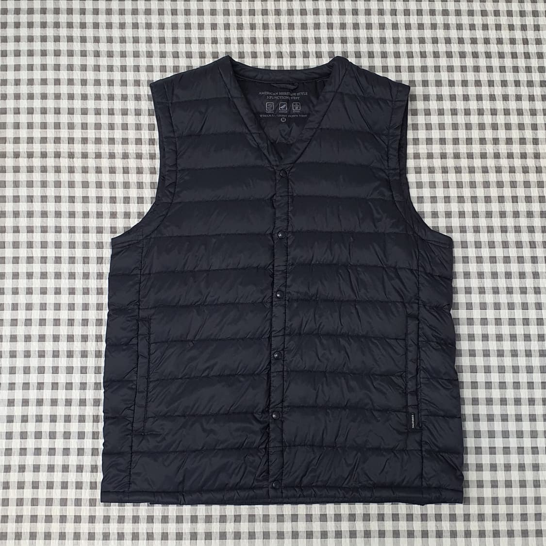 후아유 오리털 경량패딩 베스트 남자95 상품이미지1