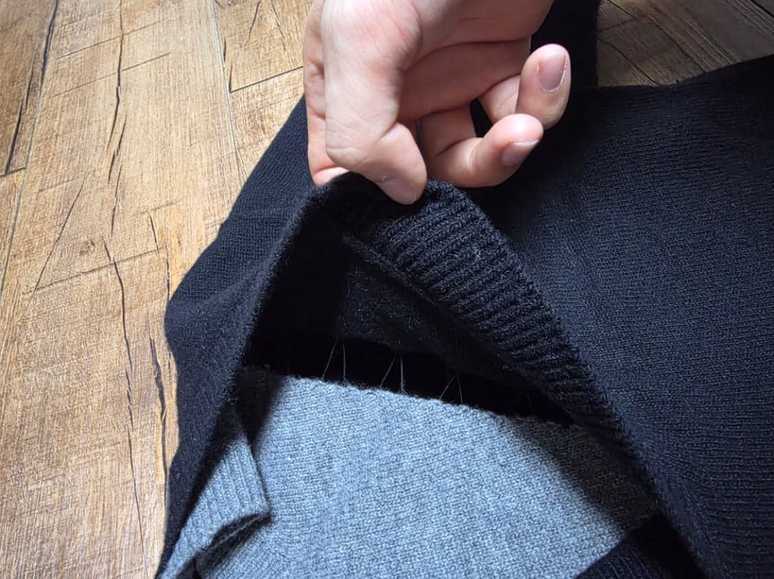 렉토 레이어드 니트 m 상품이미지2