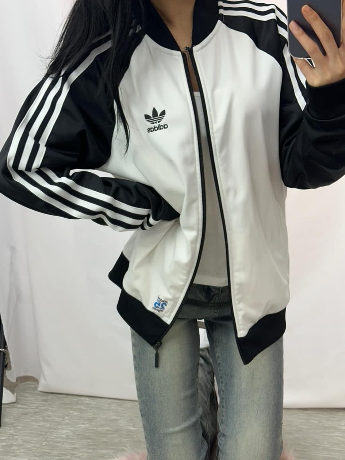 *한정판 아디다스 니고베어 SST 화이트 트랙탑 희귀져지(95) 상품이미지1