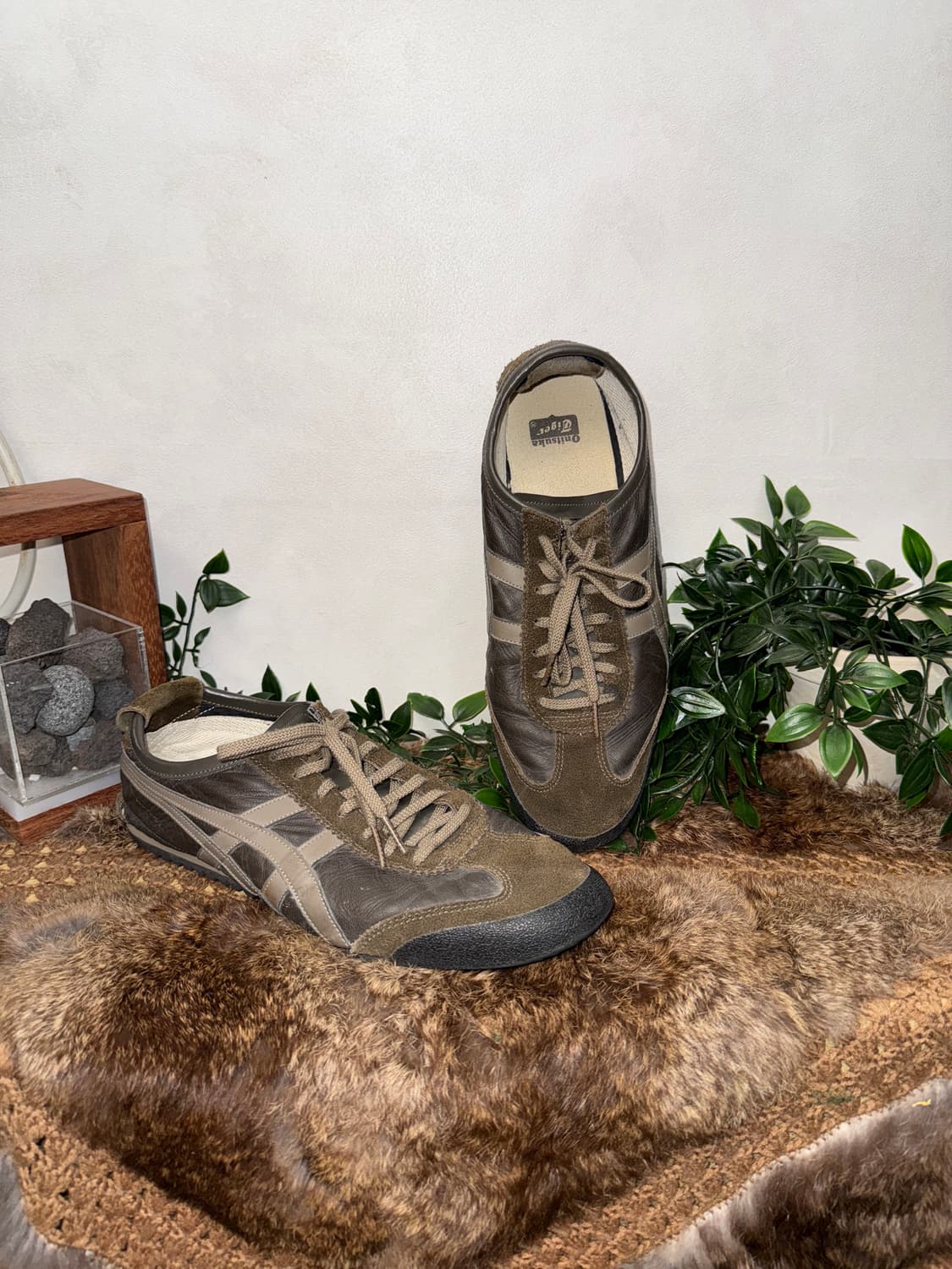 Onitsuka Tiger mexico66 brown sneakers 상품이미지2