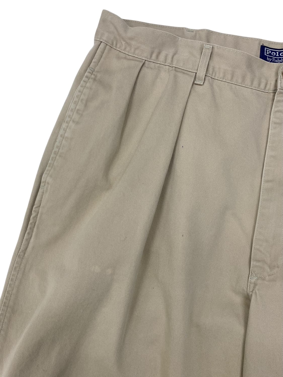 80's 폴로 올드라벨 투턱 치노 팬츠  상품이미지7