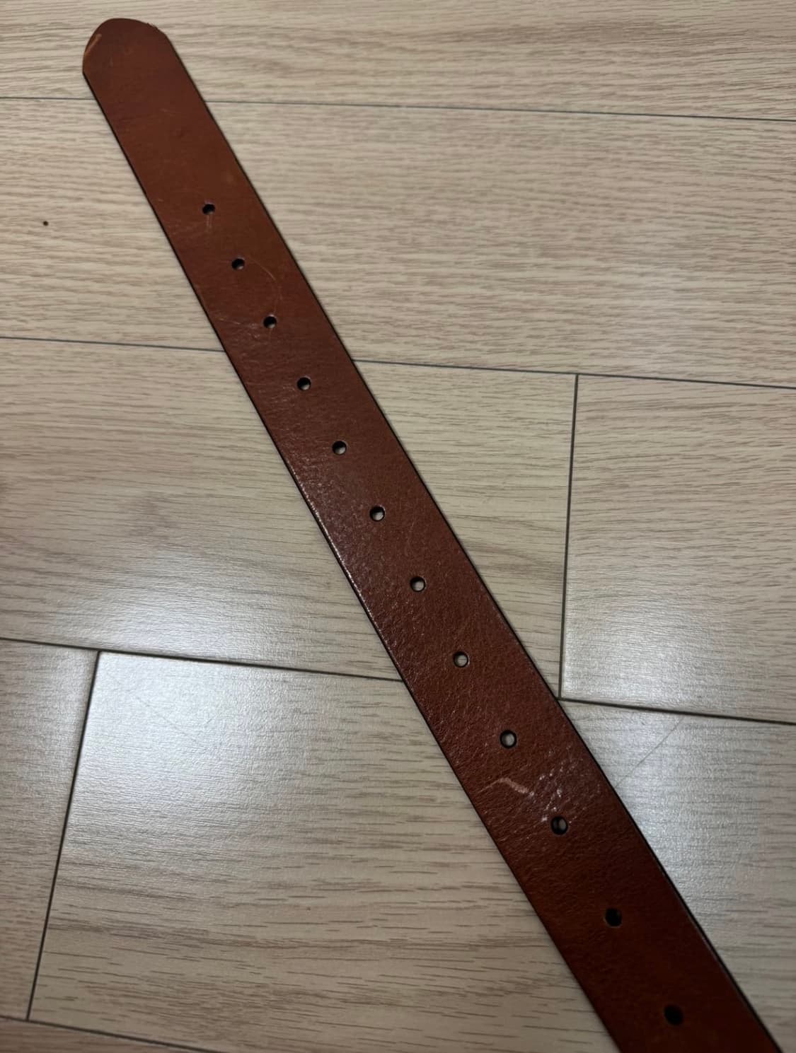 와이프로젝트 브라운 레더 벨트 상품이미지3