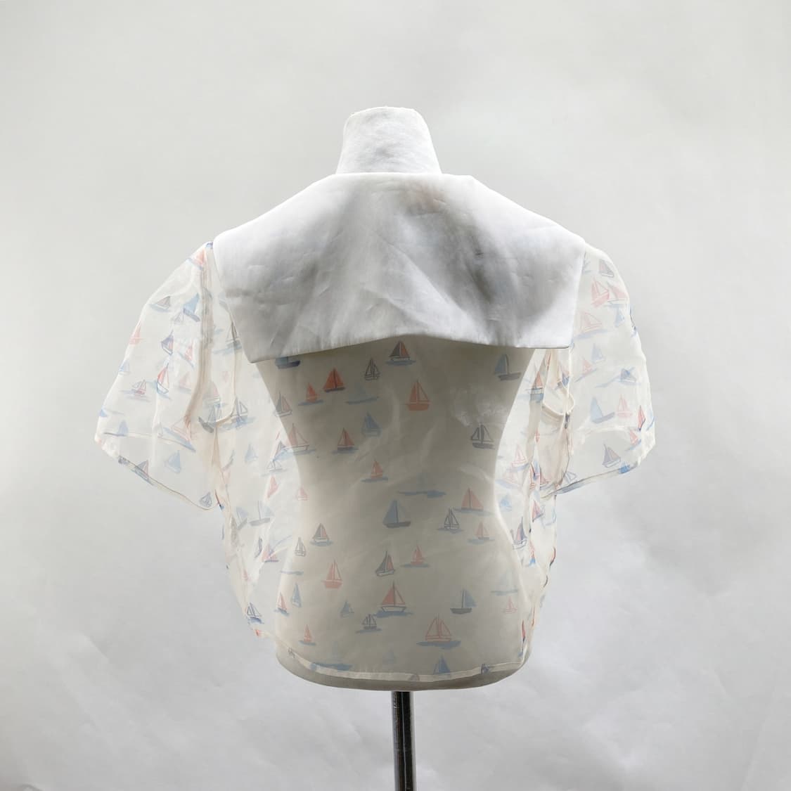 잇미샤 2022 오간자 프린트 블라우스 66  상품이미지3