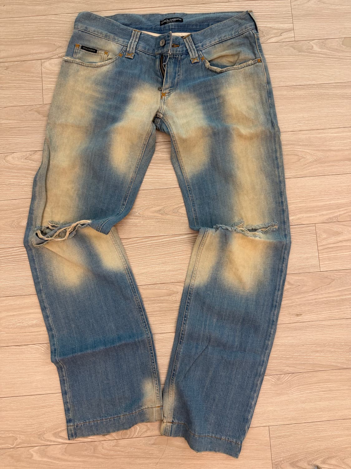 돌체앤가바나 2004 ss 디스트로이드 데님  상품이미지1