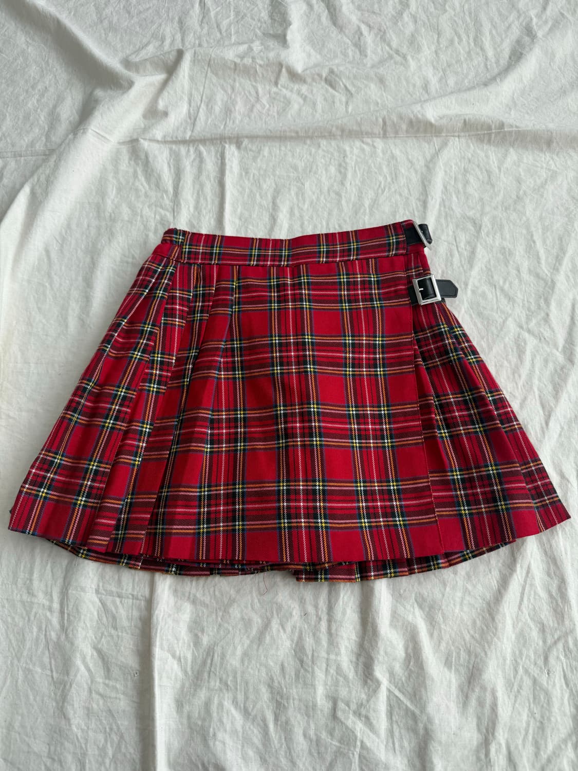 캐캐체 펑크 갸루 체크 미니 스커트 상품이미지1