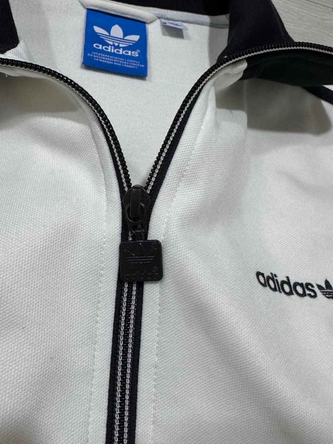 아디다스 흰검 베켄바우어 트랙탑 100 상품이미지4