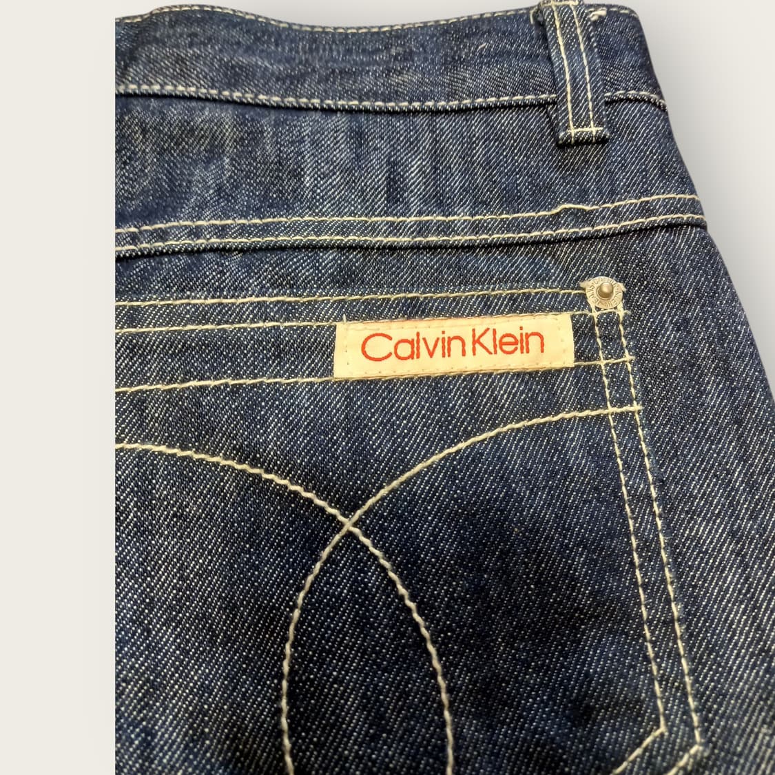 CK 진청 데님스커트 상품이미지4