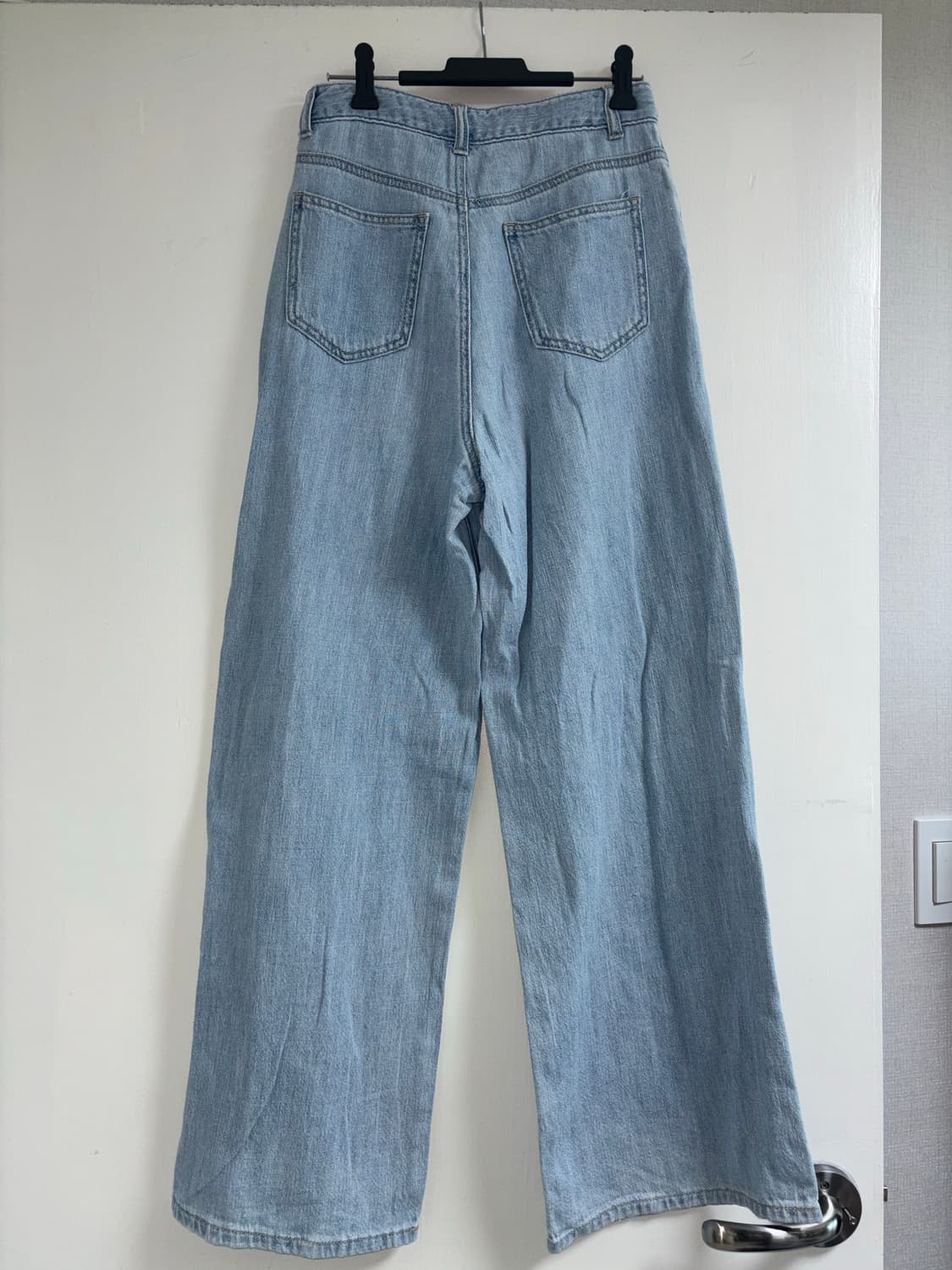 연청 와이드 데님 팬츠 상품이미지2