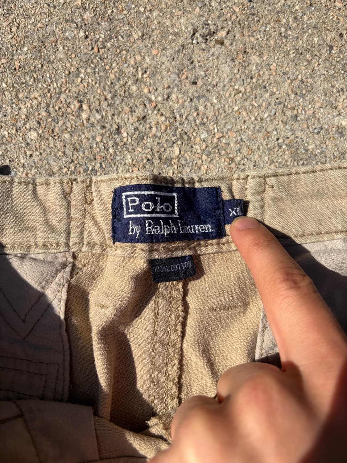 Polo Ralph Lauren 베이지 카고 쇼츠 팬츠 32 상품이미지5