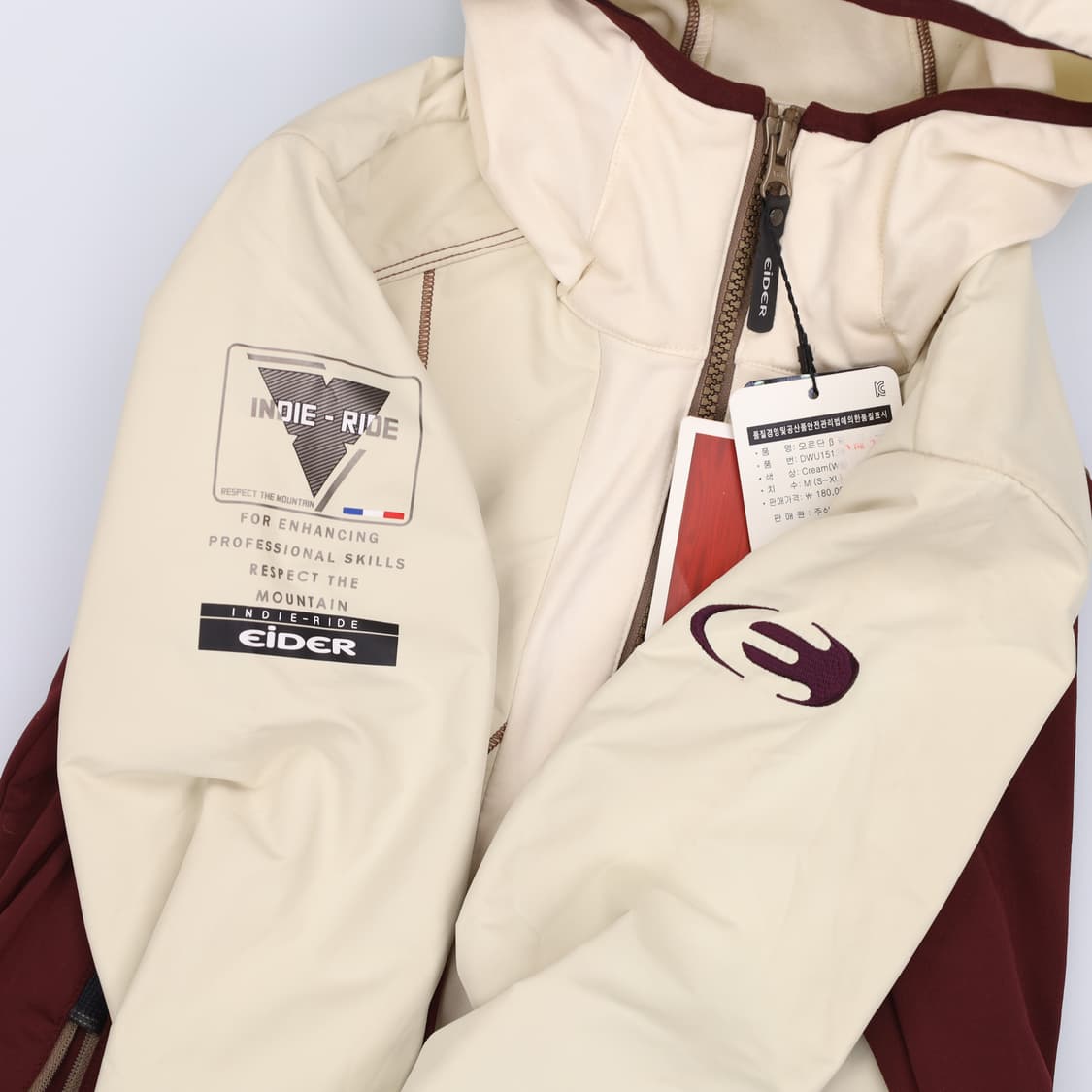 M 새상품 아이더 고기능성 기모 바람막이 자켓 4098 상품이미지5