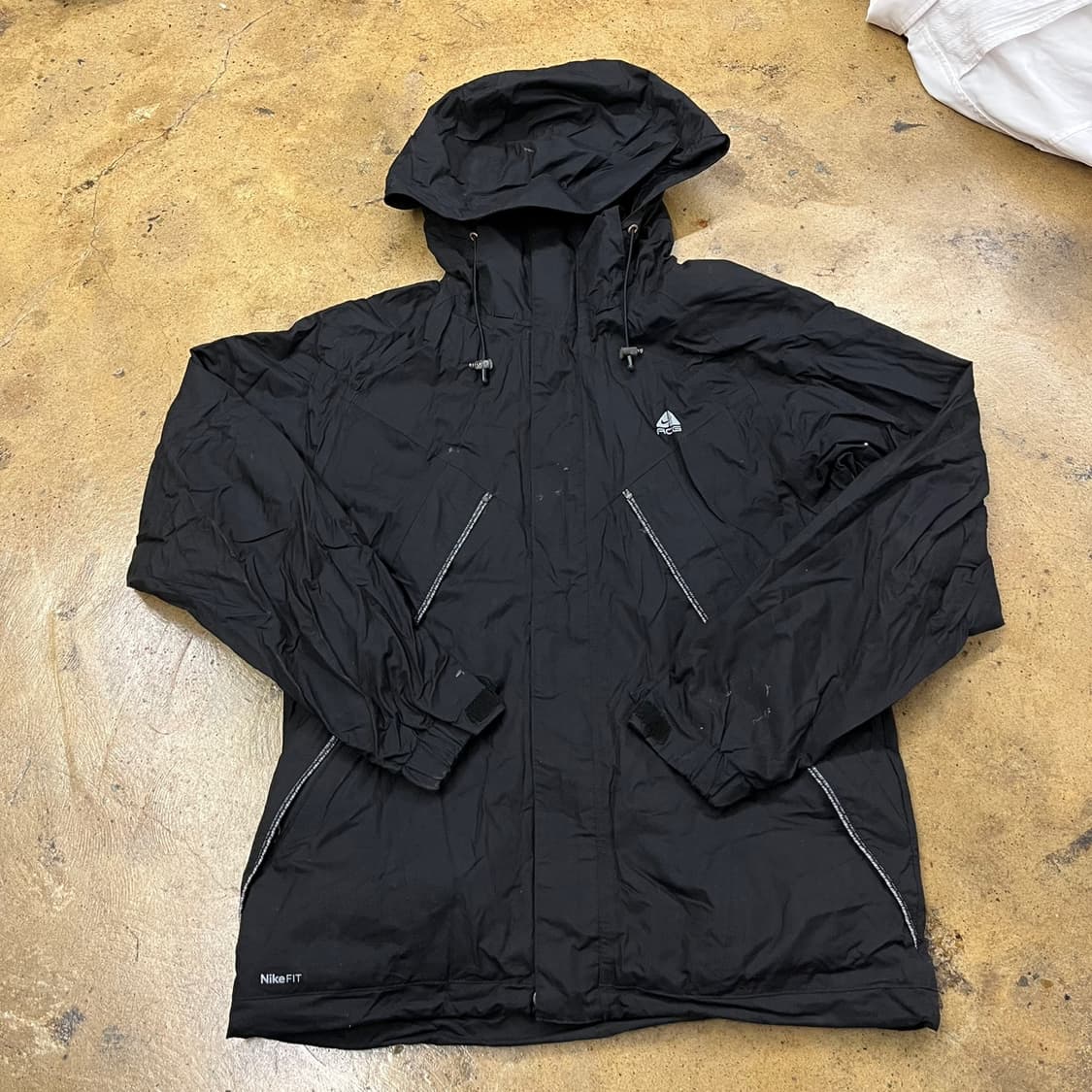 [정품/S] 나이키 ACG 블랙 바람막이 자켓 b17 상품이미지2