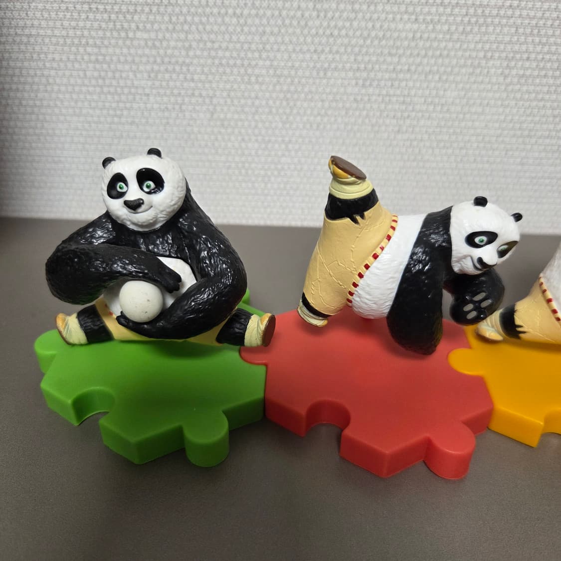 쿵푸팬더 피규어 롯데리아 프로모션 4종 세트 상품이미지2