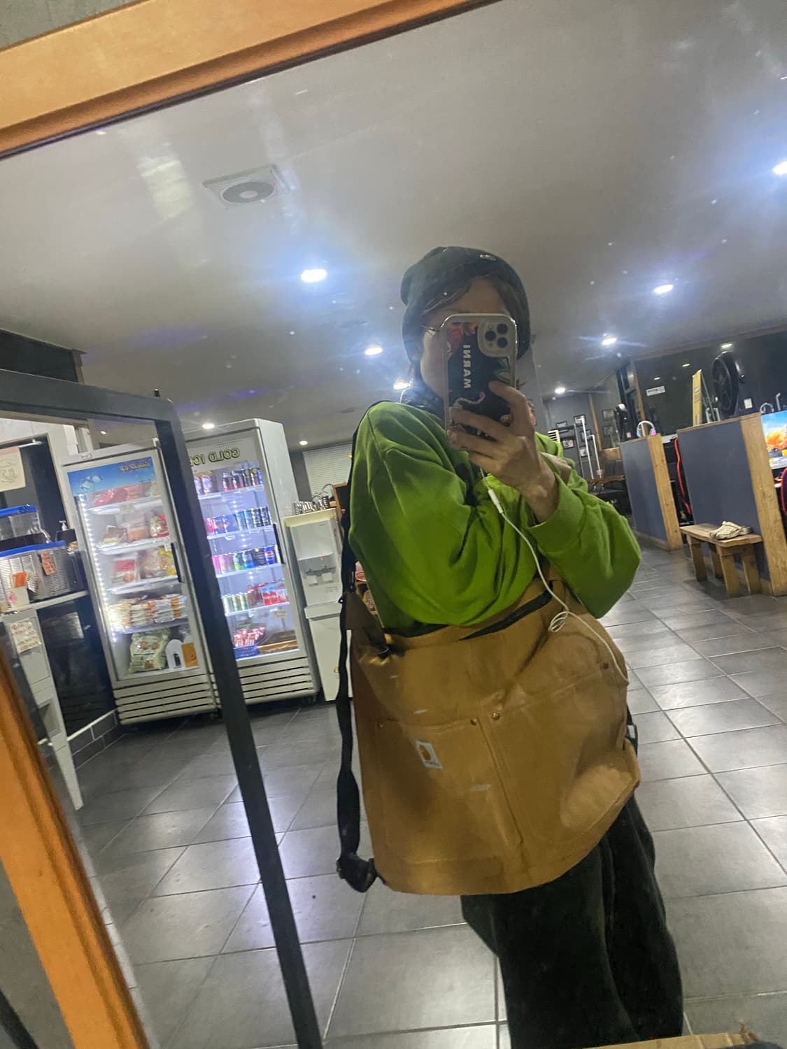 칼하트 브라운 크로스백(백팩가능) 상품이미지9