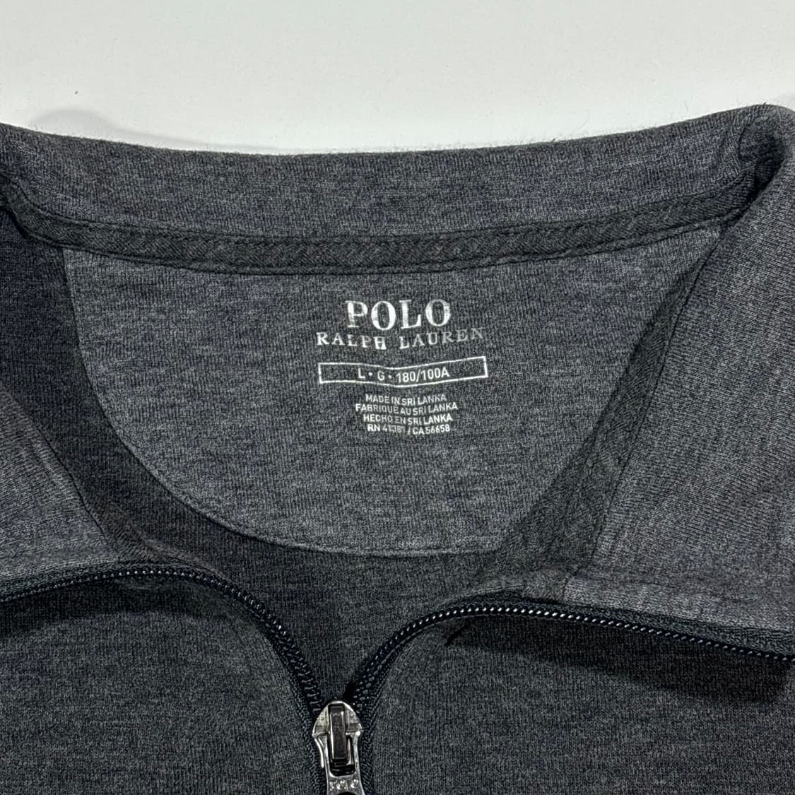 폴로 랄프로렌 그레이 하프집업 스웻셔츠 상품이미지3