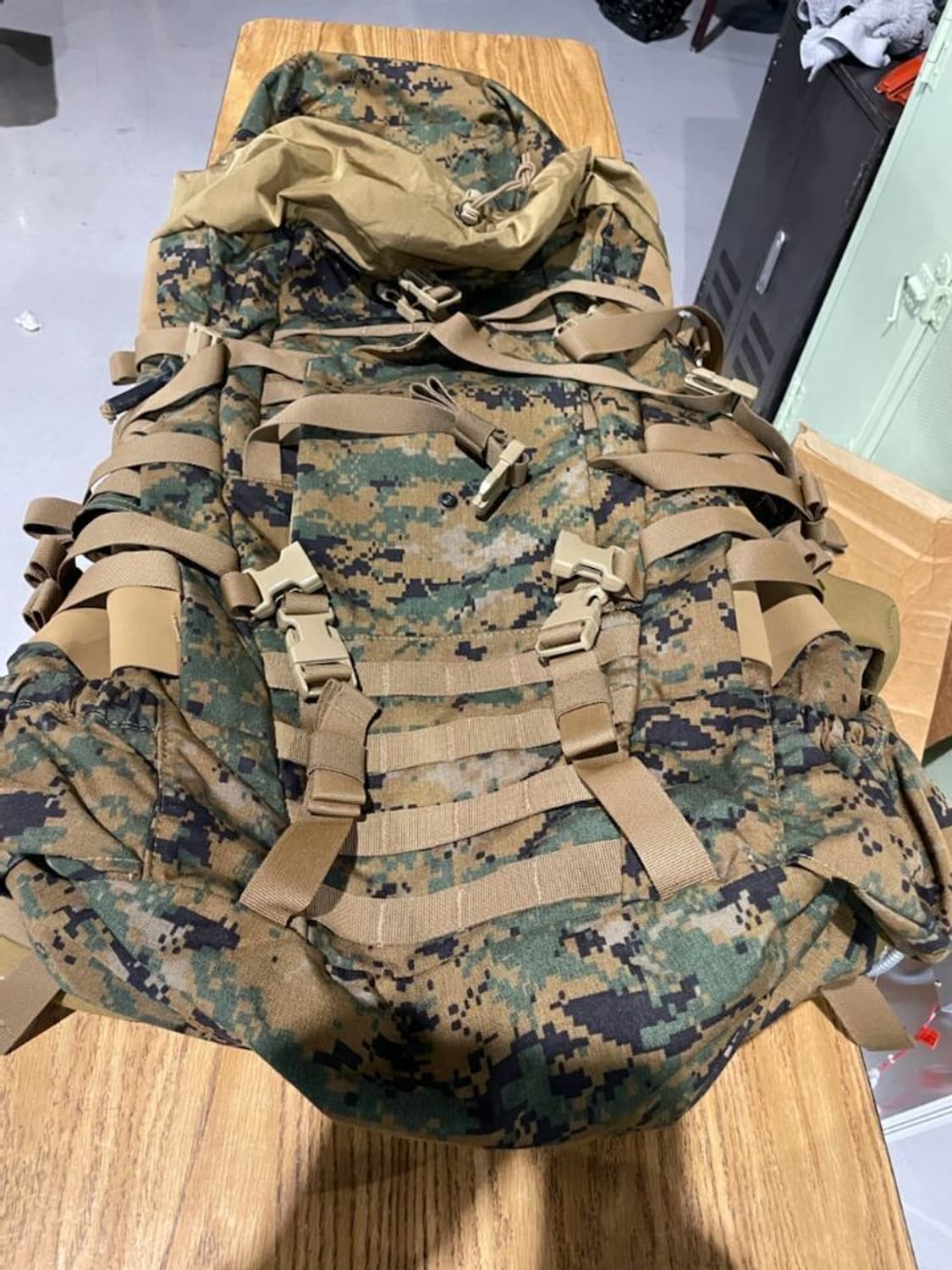 미해병대일베 대형 배낭(NEW)/USMC 2세대 ILBE 상품이미지2