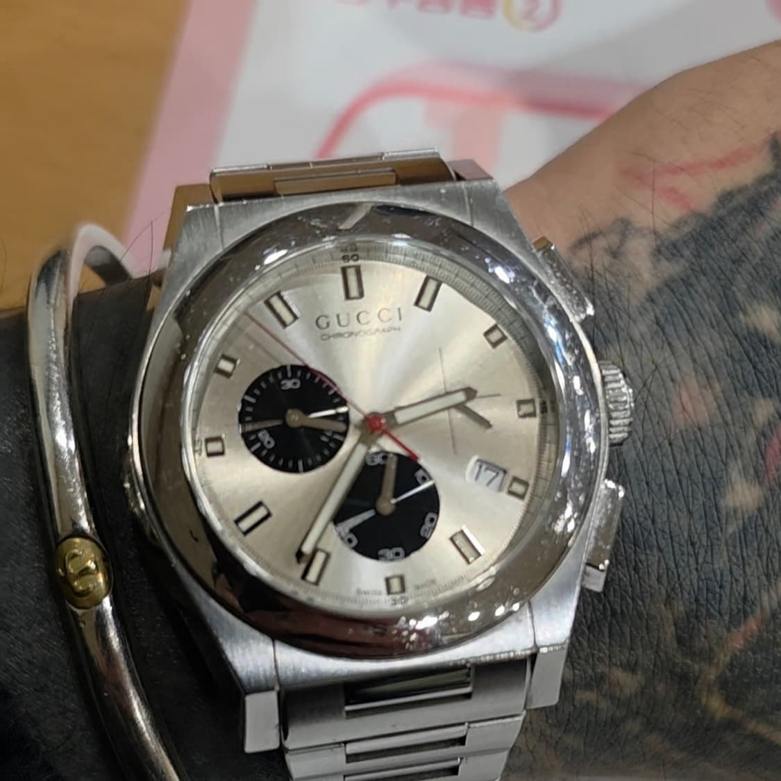 구찌 판데온 쿼츠무브 시계 ya115236 상품이미지10