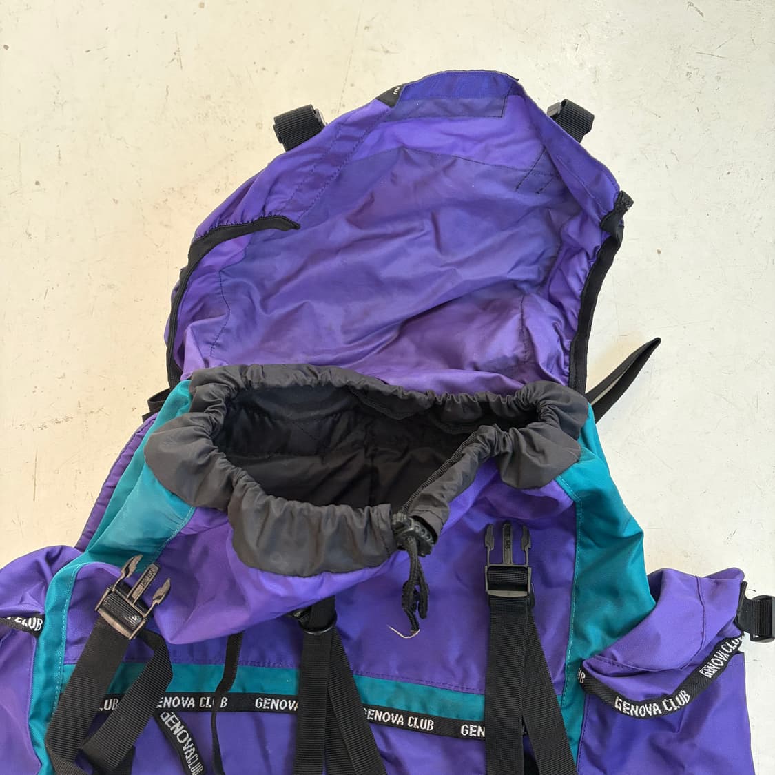 제노바 빈티지 백패킹 배낭 40L 상품이미지4