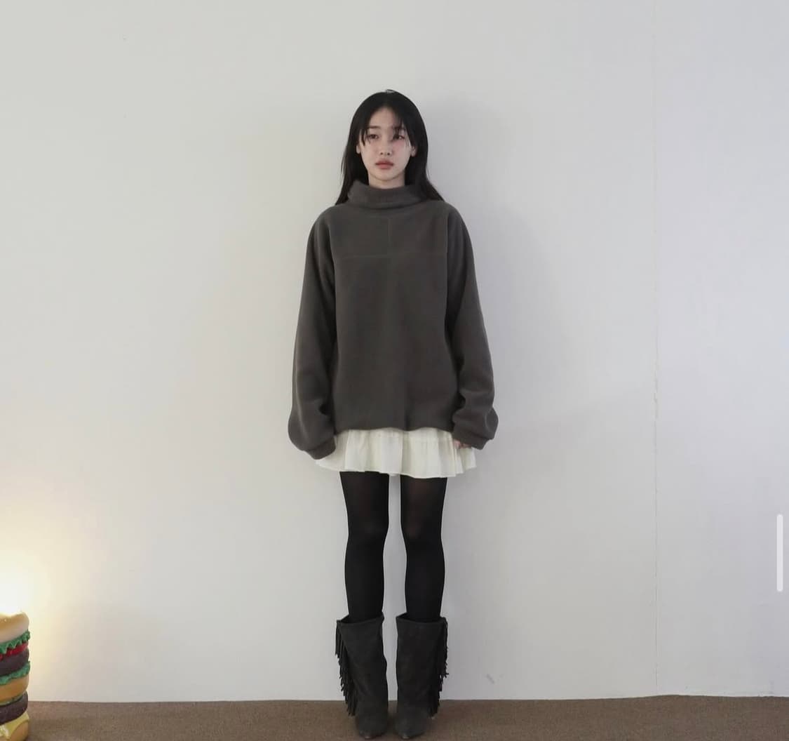 쉬이즈큐트 오버사이즈 후리스 플리스 (새상품) 상품이미지4