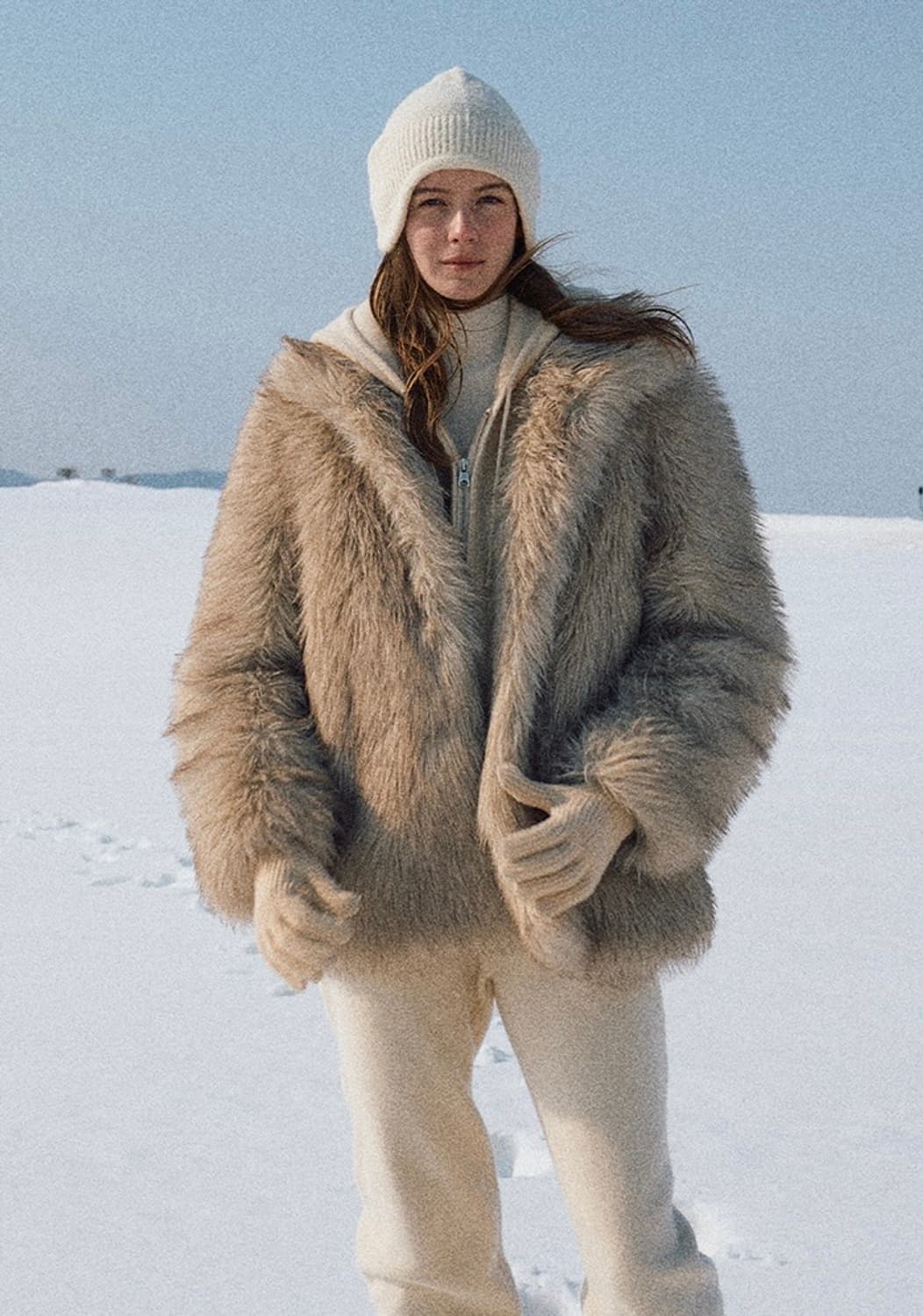 Angelo bianco nette fur jk 상품이미지1