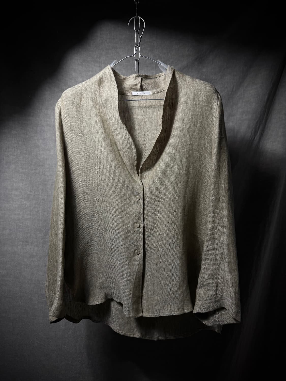 Leh Herringbone Woven Shirts 상품이미지2