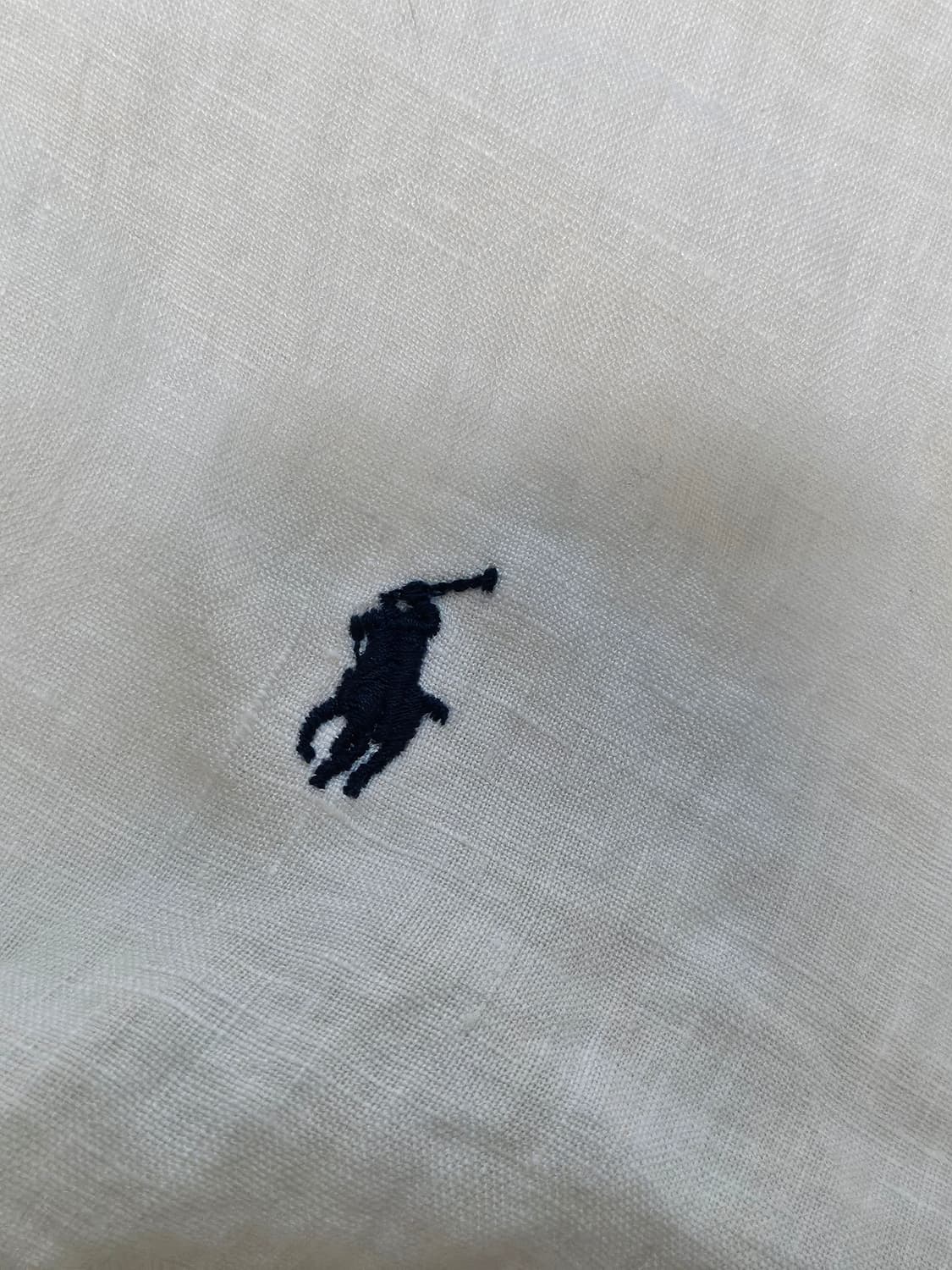 폴로랄프로렌 린넨 셔츠 화이트 데드스탁 L 상품이미지2