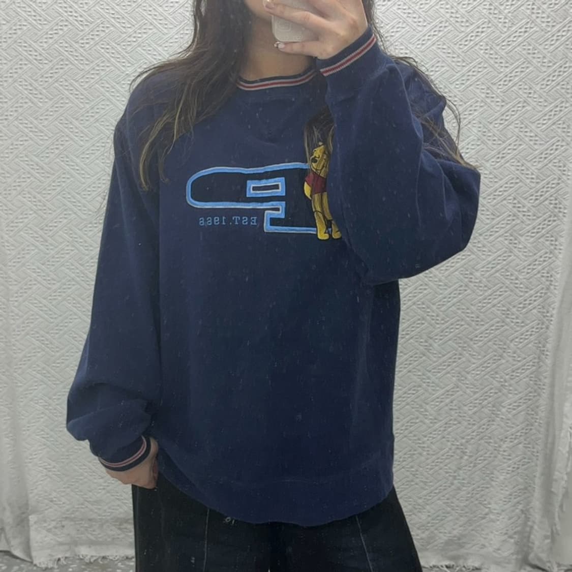 디즈니 푸우 약기모 스웻셔츠 맨투맨 105 C06261 상품이미지1