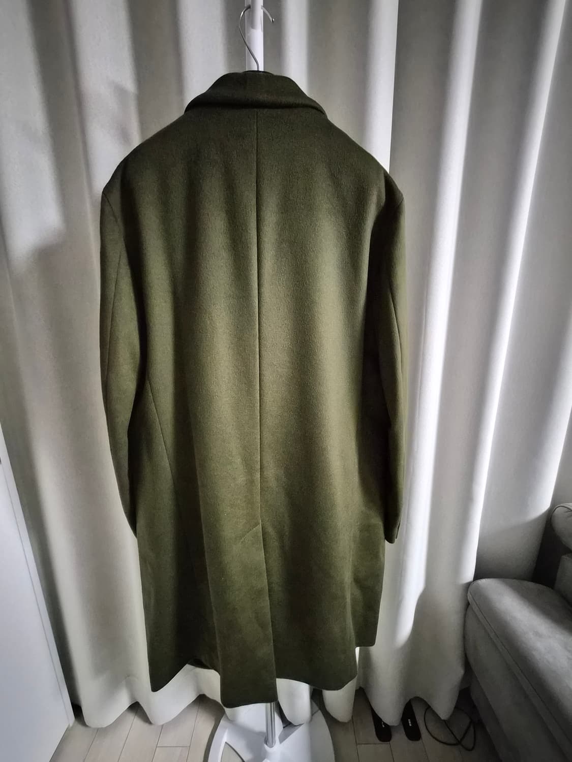 버버리 울 캐시 싱글 코트 팝니다 루이비통 프라다 디올 구찌 상품이미지3