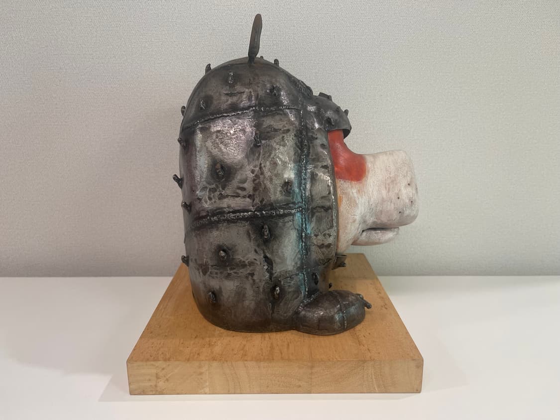 아사히 히토 Dog tilts 스컬프처 작품 Hitto Asai 상품이미지4