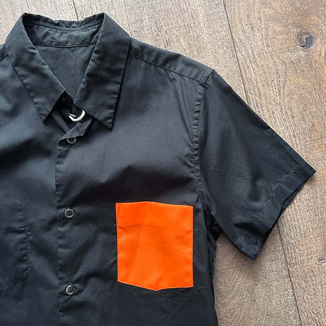 Pocket Detail Half Shirt 상품이미지2