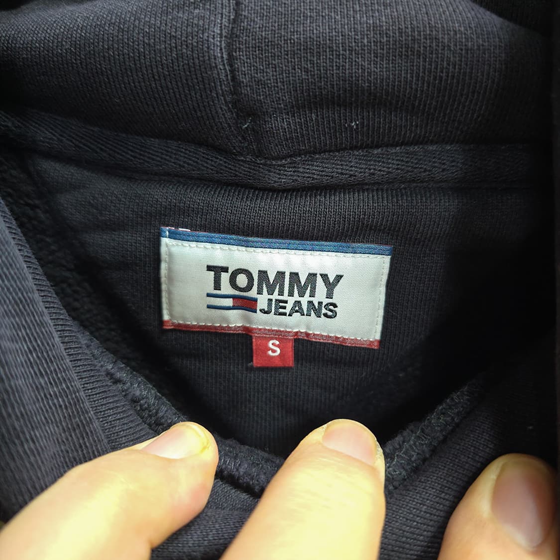 타미진스(TOMMY JEANS) 로고 후드티 S 상품이미지6